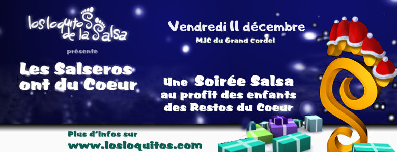 Soirée et buffet des salseros ont du coeur