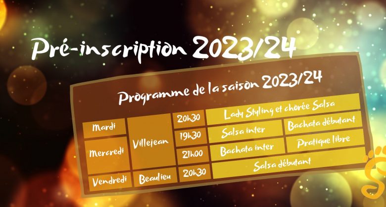 pre-inscription 2023-24